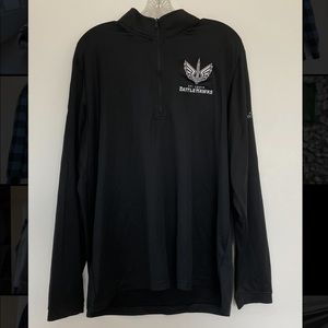 Adidas + Budweiser St. Louis Battlehawks XL mens quarter zip